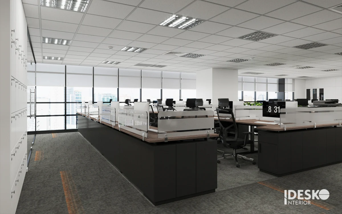 Thiết kế thi công nội thất văn phòng tại Mỹ Đình -12