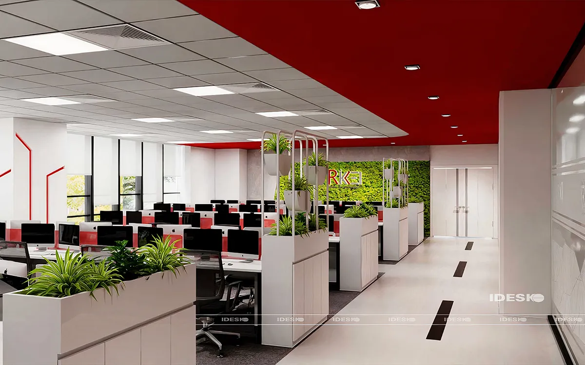 Thiết kế thi công nội thất văn phòng tại Mỹ Đình -8