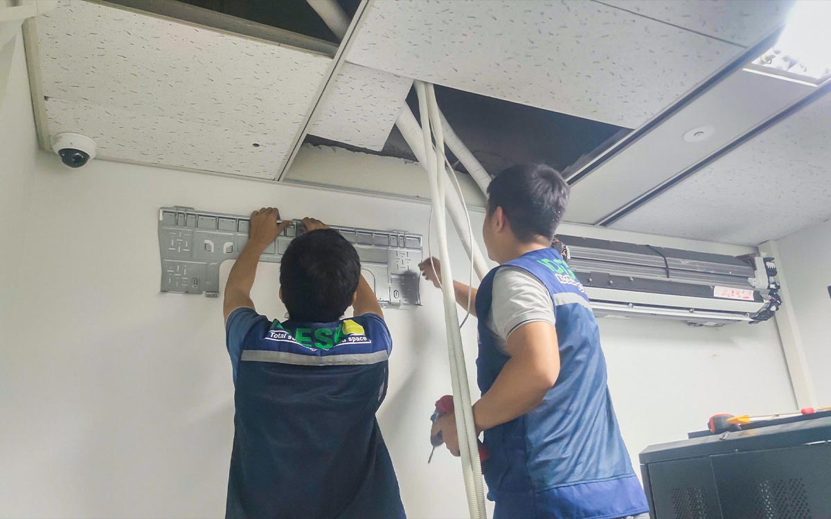 Phục hồi và hoàn trả đầy đủ thiết bị của tòa nhà