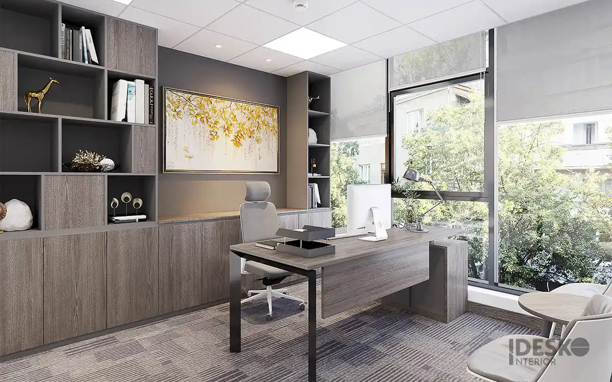 Mẫu thiết kế phòng giám đốc đẹp, sang trọng và đẳng cấp 4