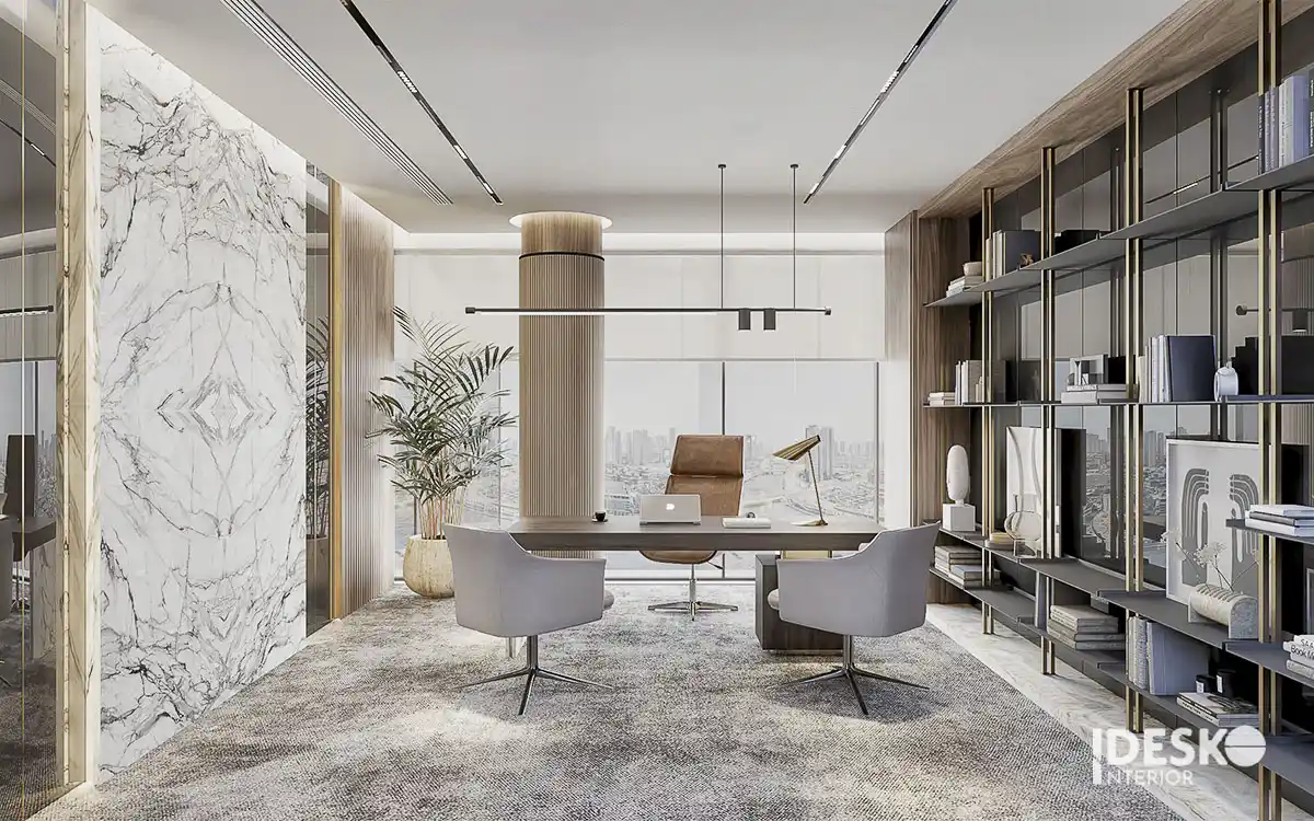 Mẫu thiết kế phòng giám đốc đẹp, sang trọng và đẳng cấp 5