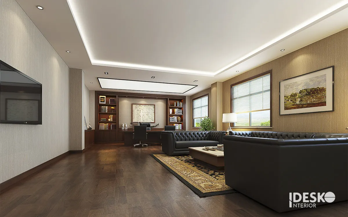 Mẫu thiết kế phòng giám đốc đẹp, sang trọng và đẳng cấp 11