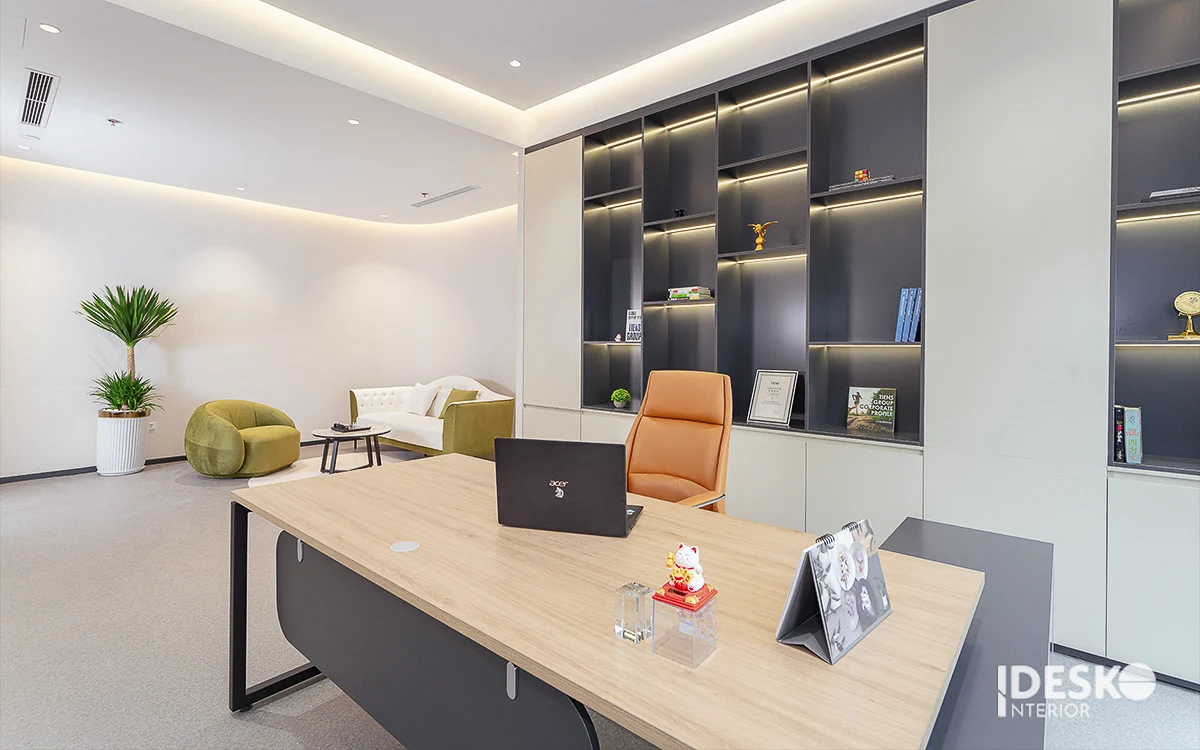 Thiết kế phòng giám đốc có tác động mạnh mẽ đến hình ảnh thương hiệu