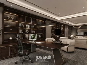 Thiết kế phòng giám đốc đẹp, sang trọng và đẳng cấp