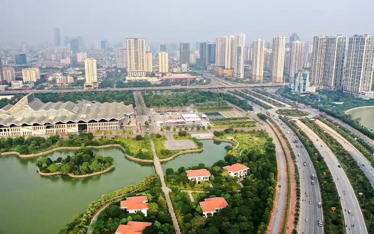 Khu vực Mỹ Đình với lợi thế về hạ tầng, kết nối giao thông và hệ sinh thái tiện ích
