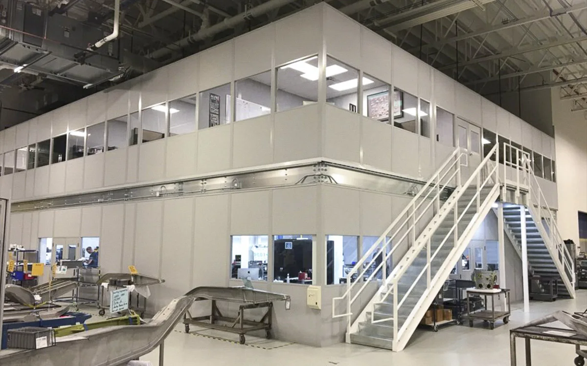 Mẫu thiết kế văn phòng nhà máy 13