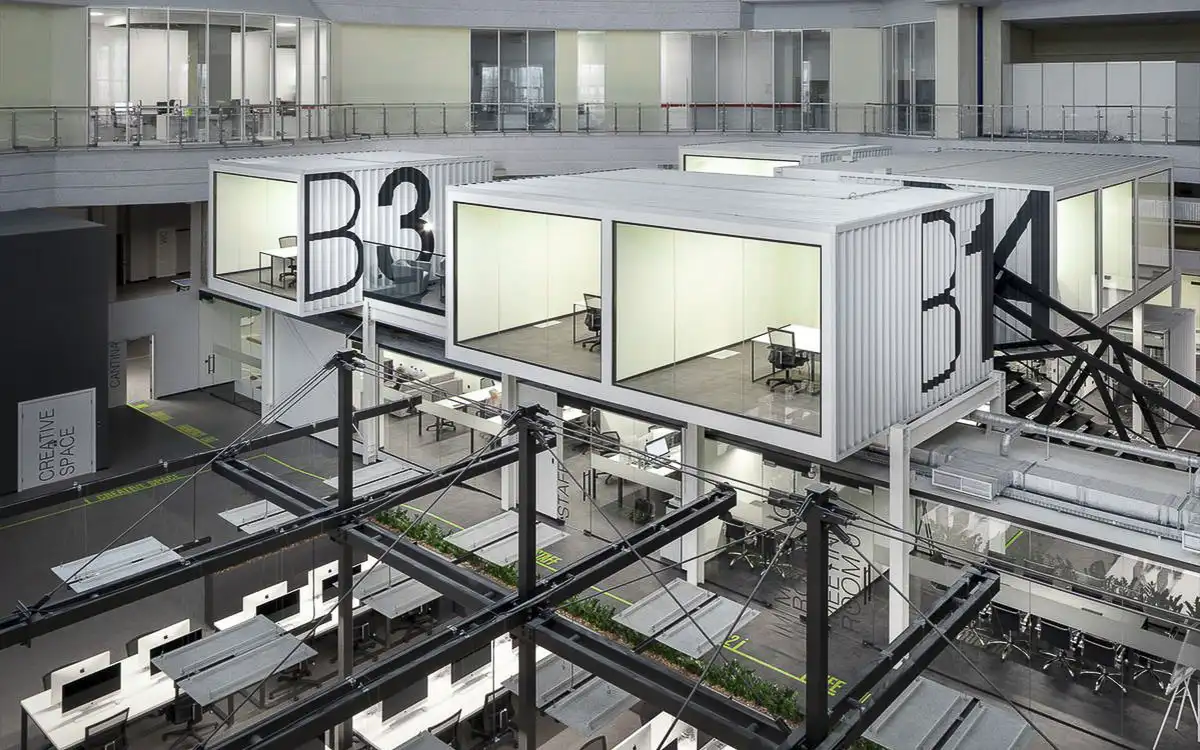 Mẫu thiết kế văn phòng nhà máy 7