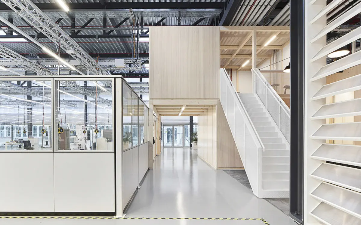 Thiết kế văn phòng nhà máy đảm bảo an toàn lao động