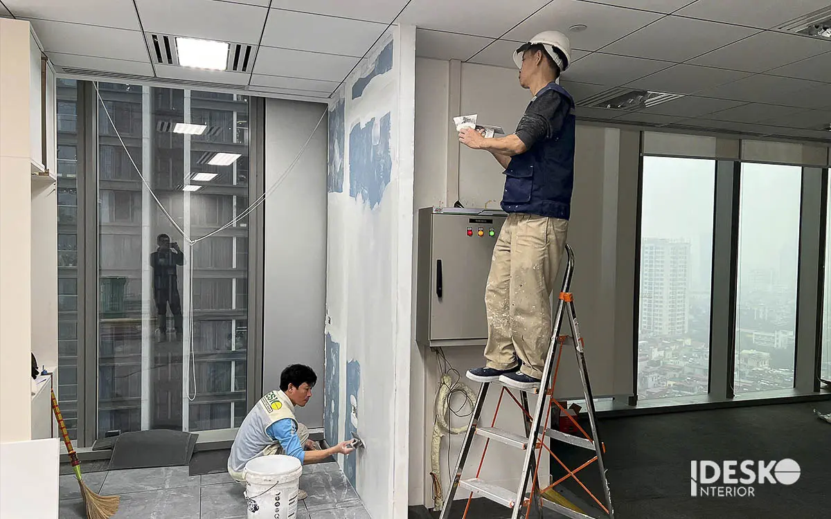 Thiết kế và thi công văn phòng tại các tòa nhà hạng C