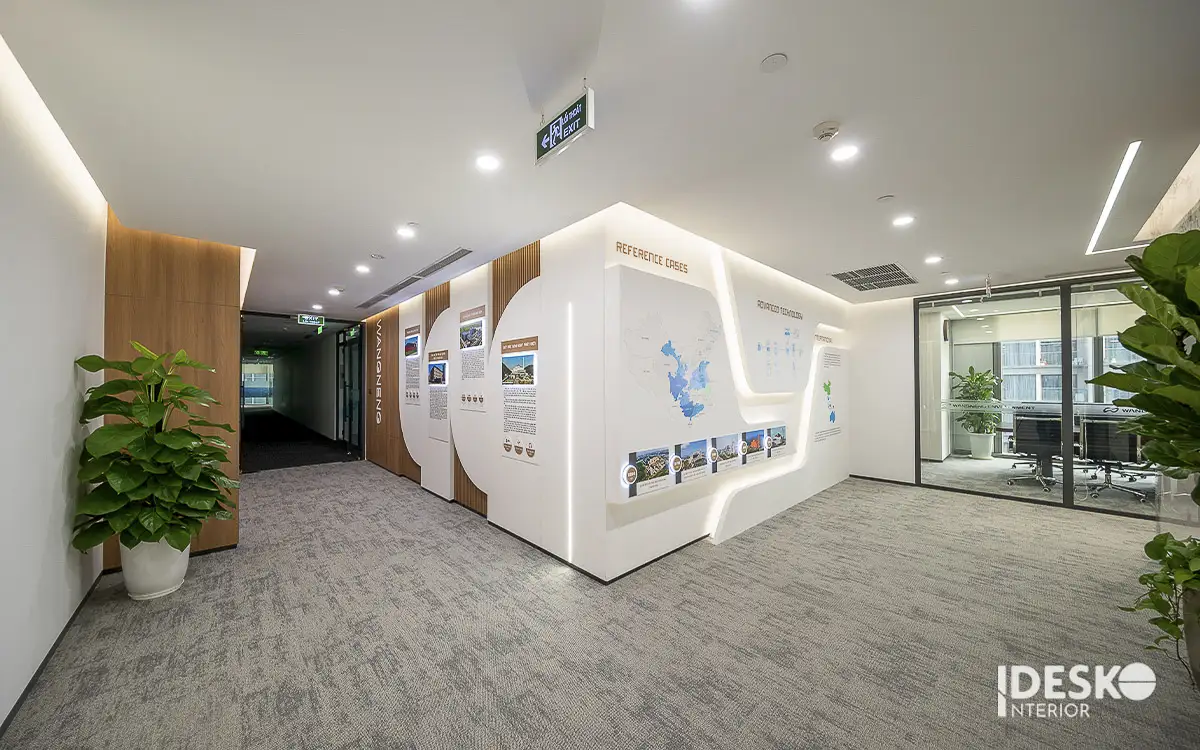 Thiết kế thi công văn phòng hạng A cao cấp tại tòa Capital Place