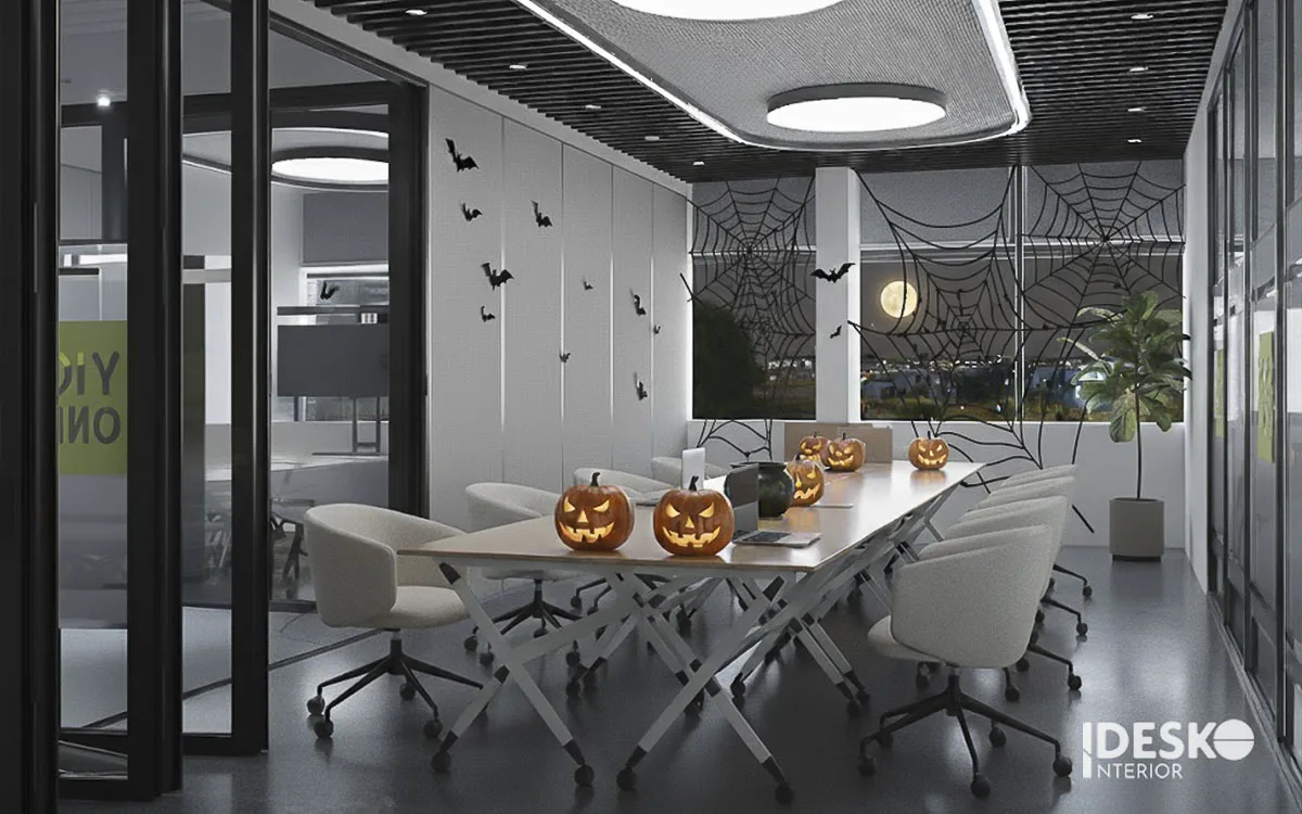 Ý tưởng trang trí halloween cho văn phòng 15
