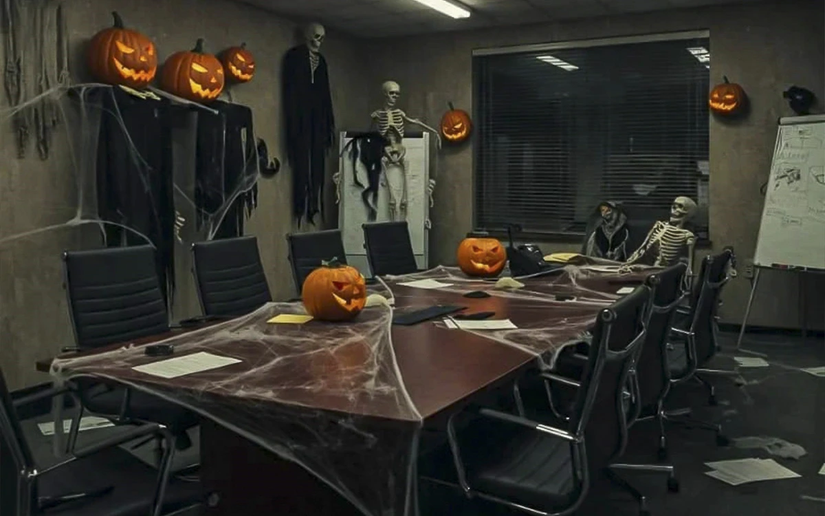 Ý tưởng trang trí halloween cho văn phòng 17