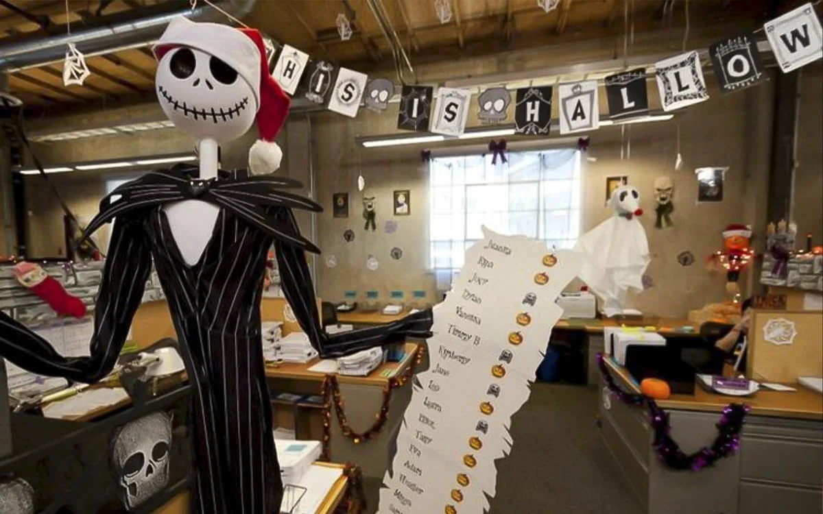 Ý tưởng trang trí halloween cho văn phòng 20