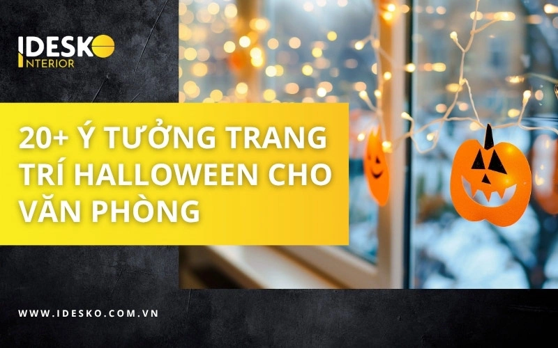 Tổng hợp các ý tưởng trang trí halloween cho văn phòng