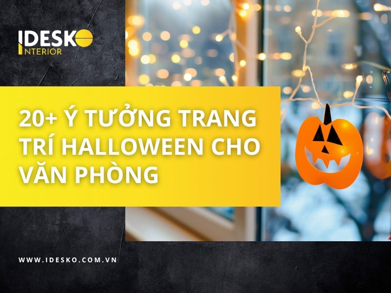 10+ ý tưởng trang trí halloween cho văn phòng