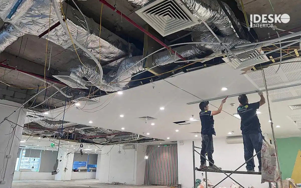 Bản vẽ hoàn công thể hiện chi tiết các hạng mục đã thi công