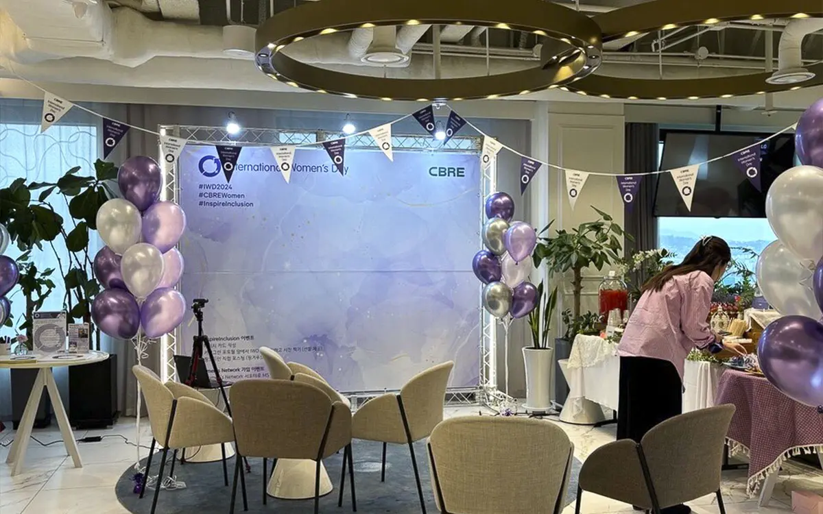 Trang trí khu vực nghỉ ngơi/thư giãn theo chủ đề 20/10