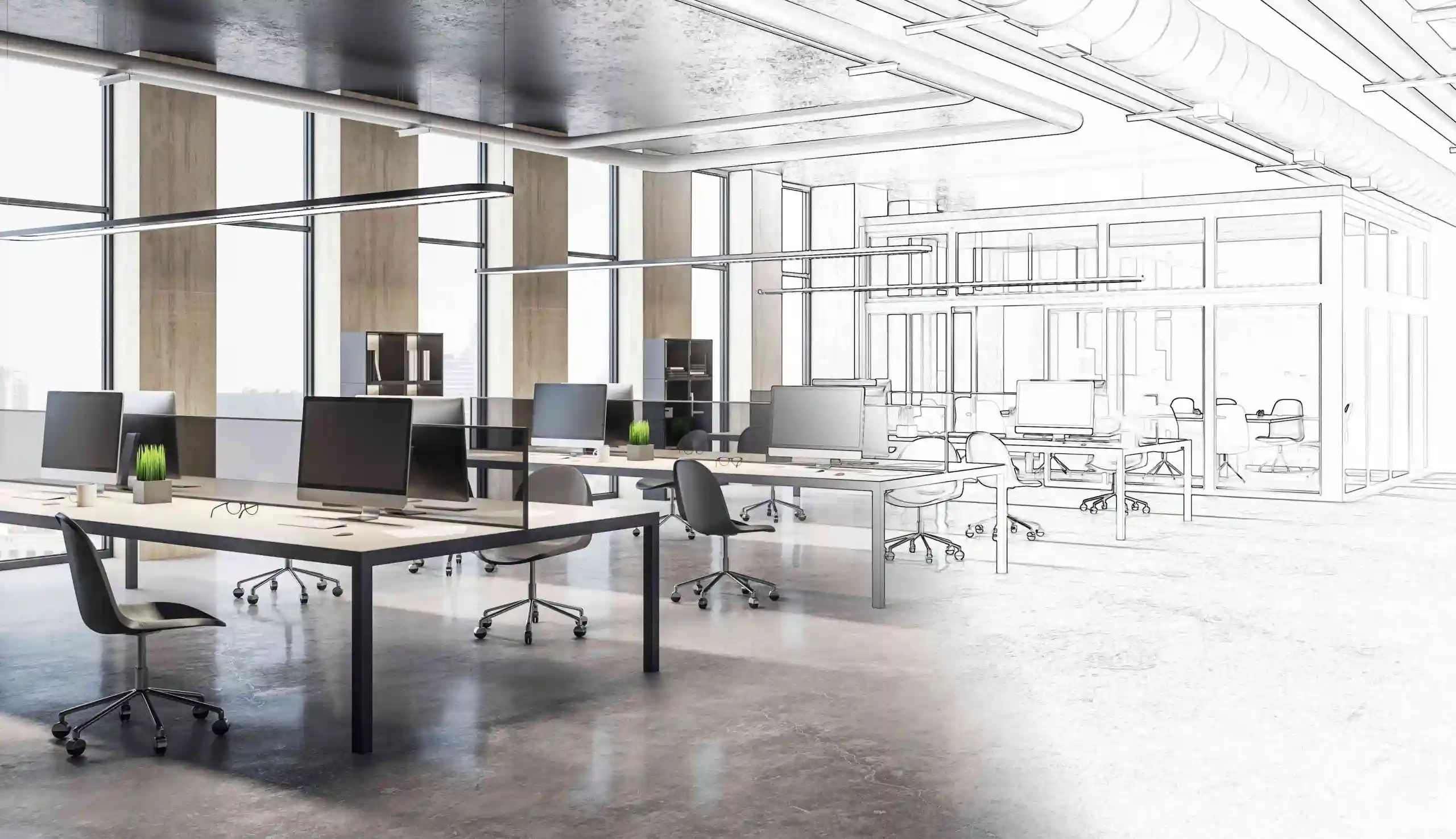 Dịch vụ thiết kế nội thất văn phòng_Trang dịch vụ