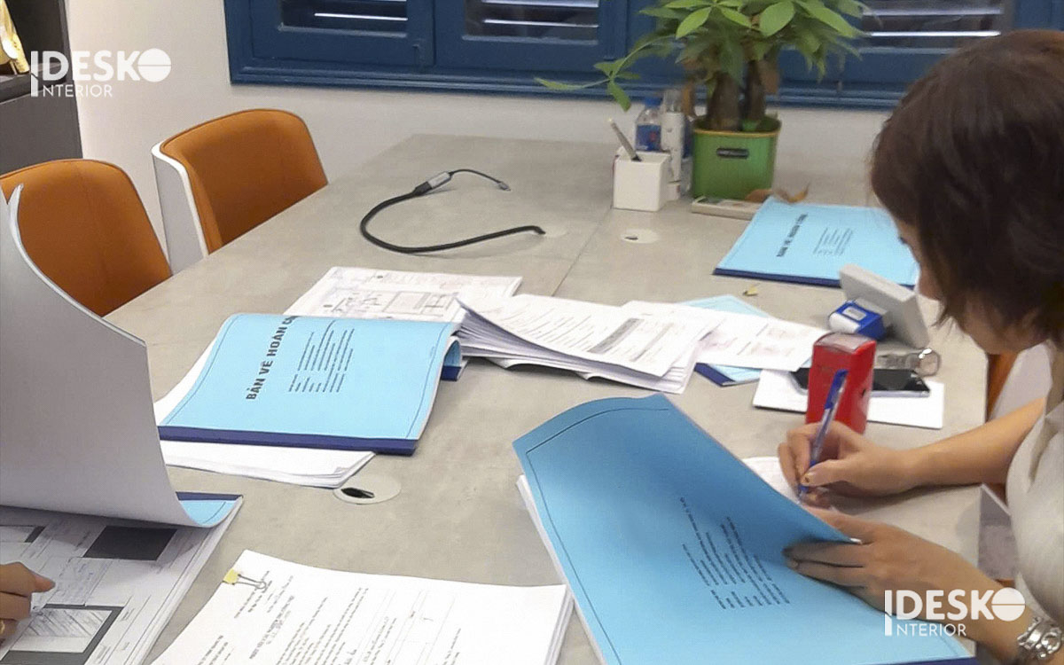 Bàn giao hồ sơ thiết kế và kỹ thuật cho khách hàng