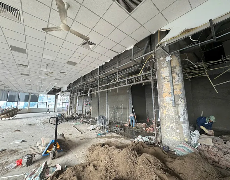 Tháo dỡ và phá dỡ_3_Trang cải tạo văn phòng