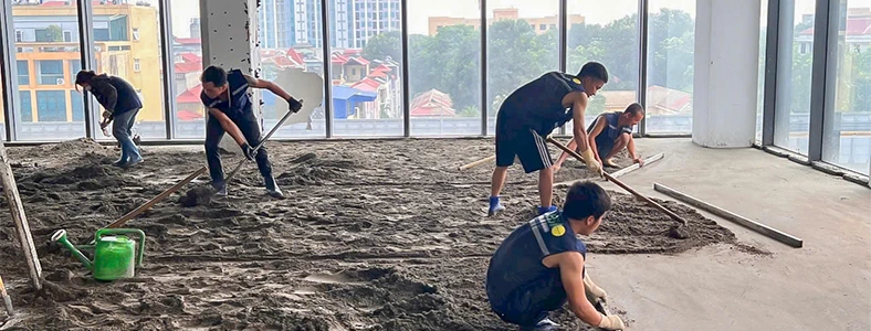 Cải tạo phần thô và kết cấu_Trang cải tạo văn phòng_2