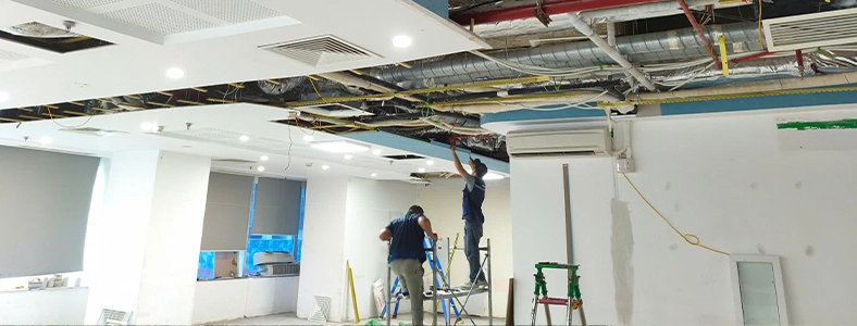 Cải tạo hệ thống kỹ thuật_Trang cải tạo văn phòng_2