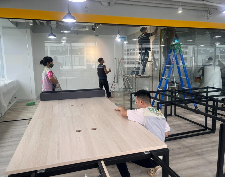 Tân trang và lắp đặt nội thất_Trang cải tạo văn phòng_1