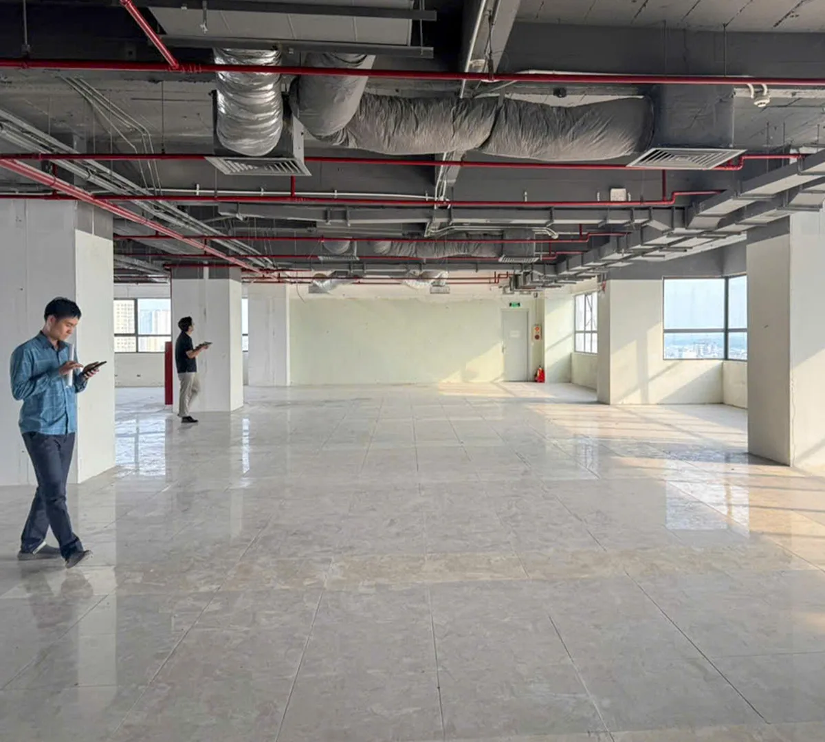 Khảo sát mặt bằng_Trang thiết kế văn phòng