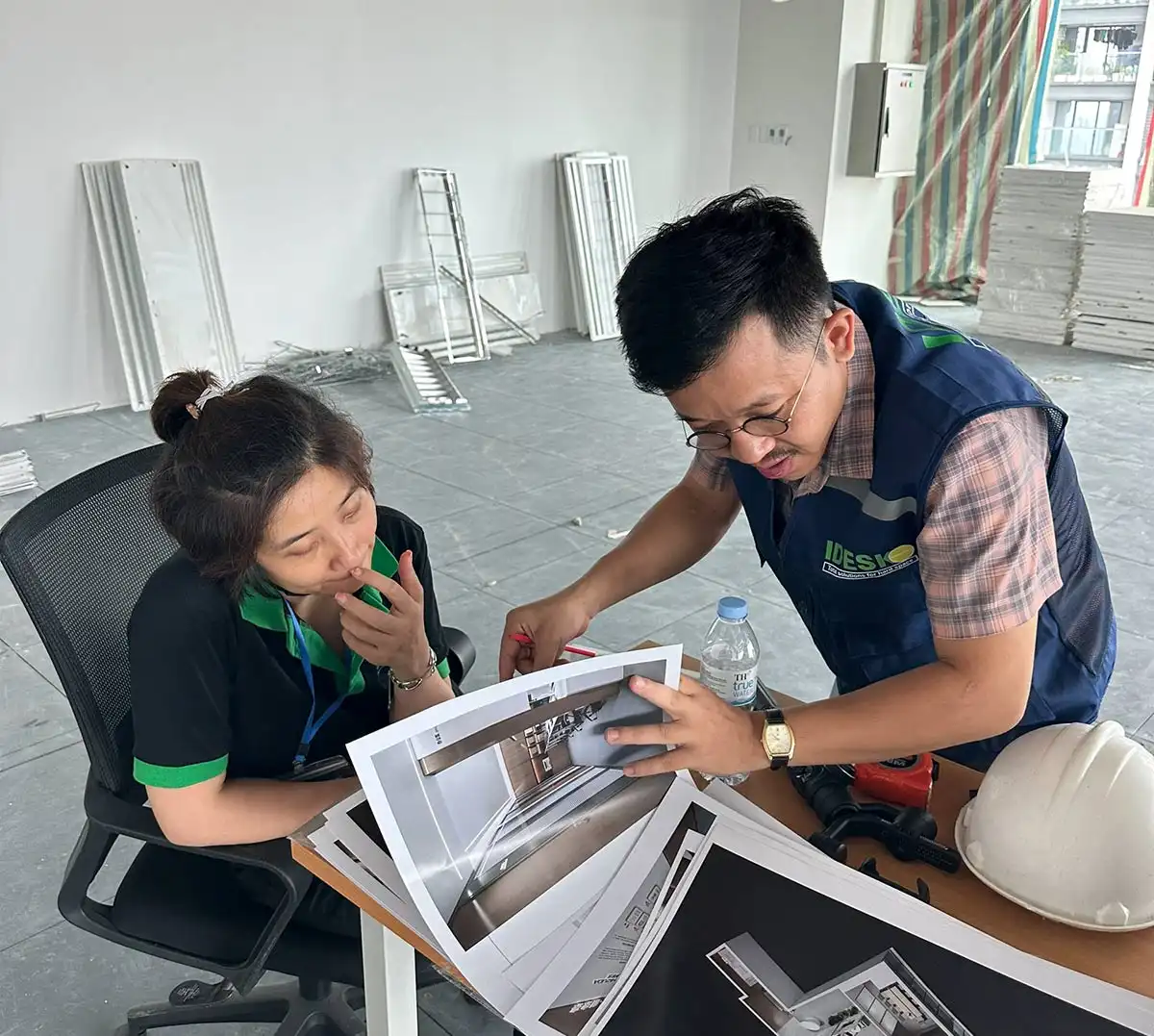 Đảm bảo tiến độ thi công_Trang hoàn trả mặt bằng_Mobile