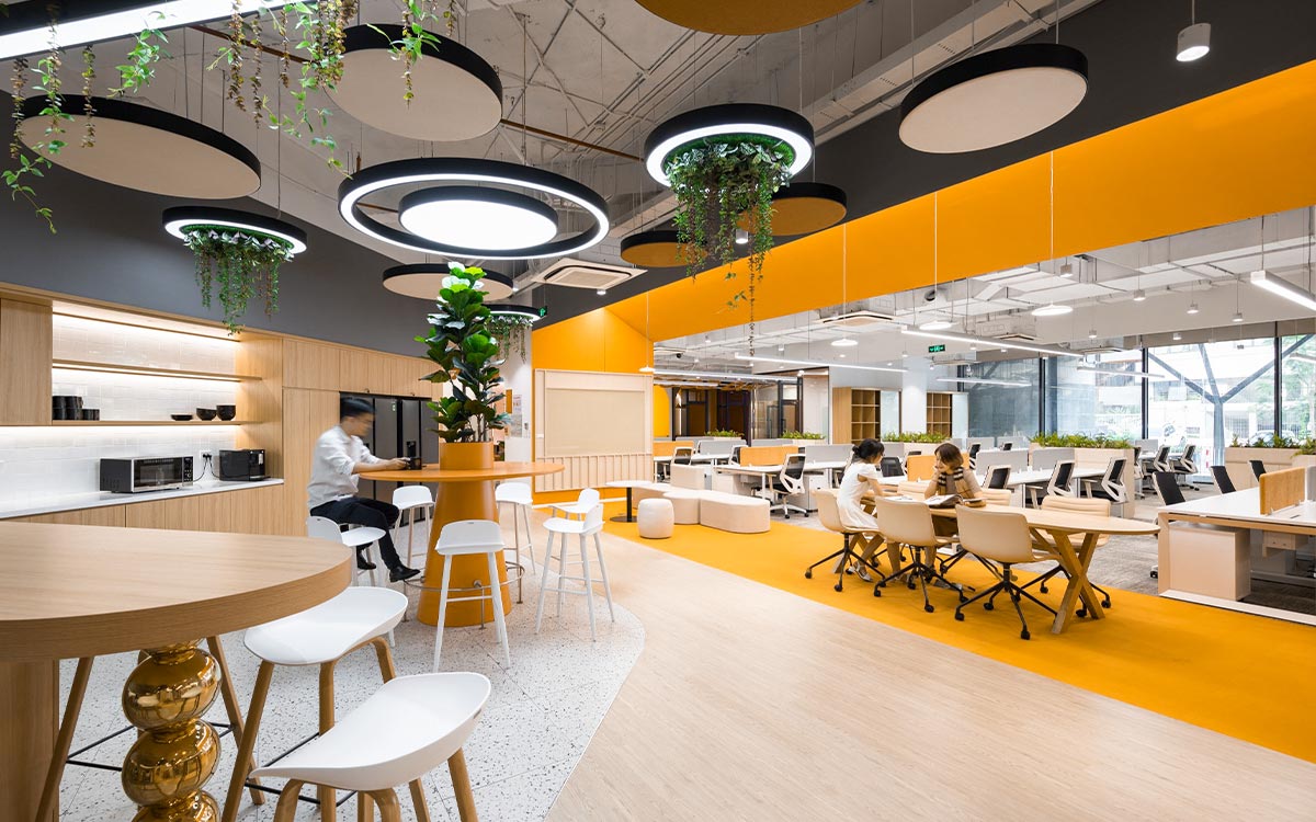 Thiết kế văn phòng hybrid luôn đề cao trải nghiệm của nhân viên