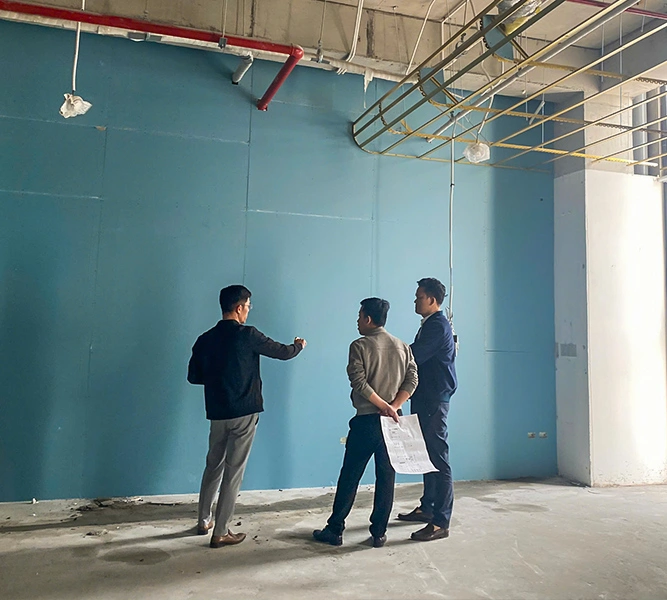 Khảo sát hiện trạng mặt bằng_Trang dịch vụ