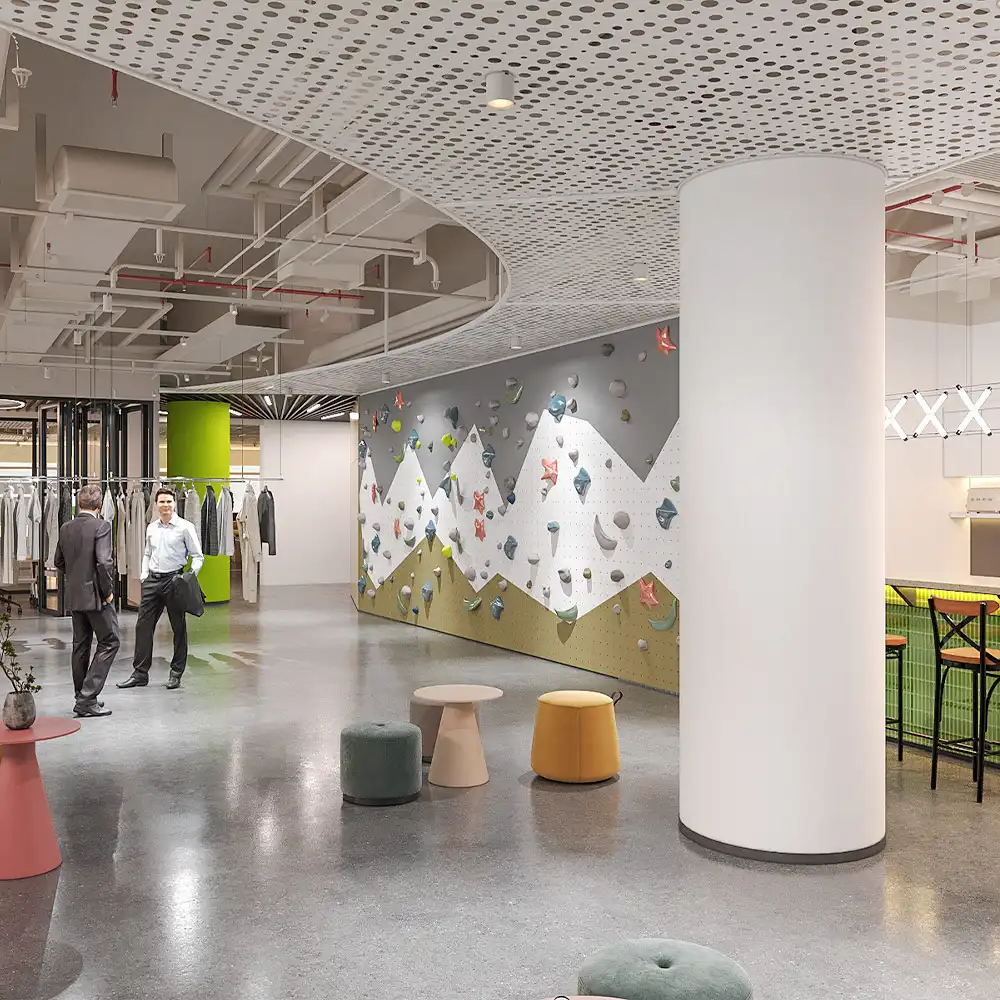 Thiết kế phối cảnh 3D_Trang thiết kế văn phòng