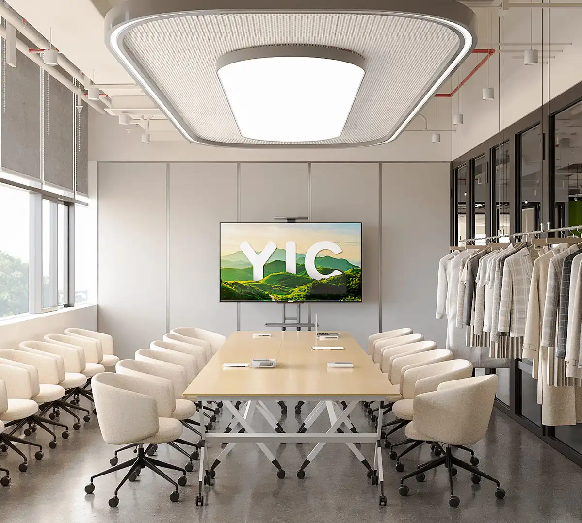 Thiết kế phòng họp_Trang thiết kế văn phòng