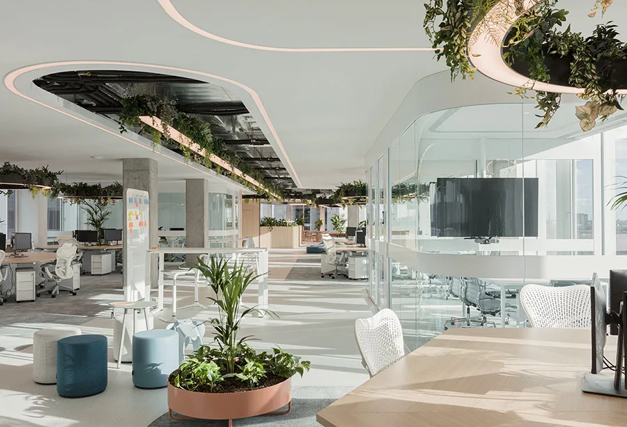 Văn phòng mở_Trang thiết kế văn phòng_3