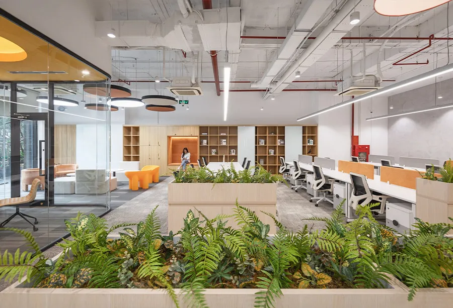 Văn phòng mở_Trang thiết kế văn phòng_4