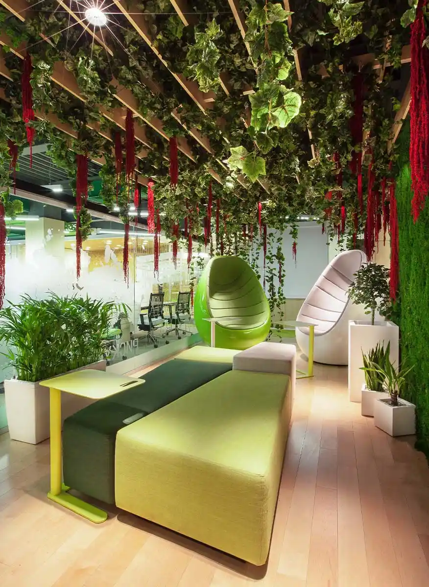 Văn phòng xanh_Trang thiết kế văn phòng_2