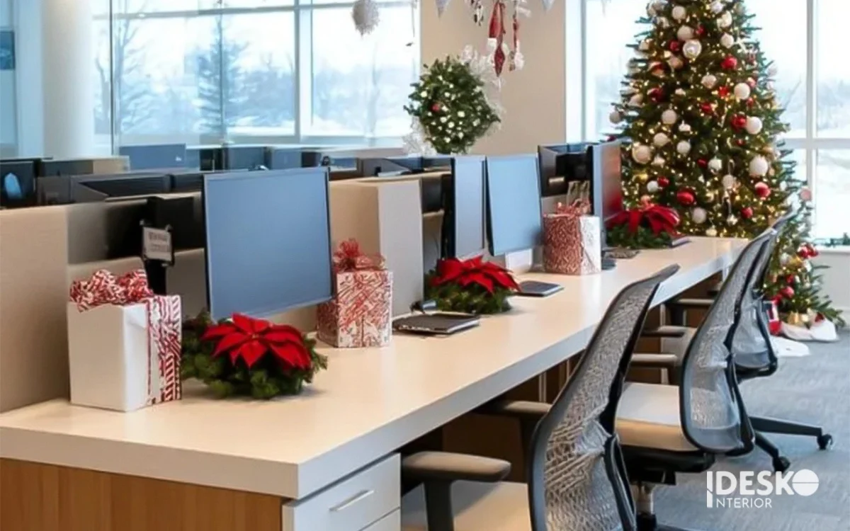 Ý tưởng trang trí Giáng sinh văn phòng 13
