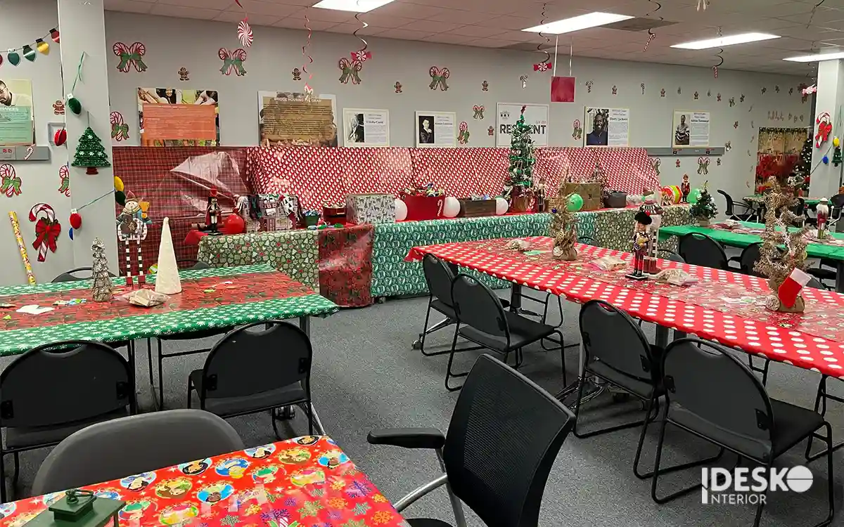 Ý tưởng trang trí Giáng sinh văn phòng 15