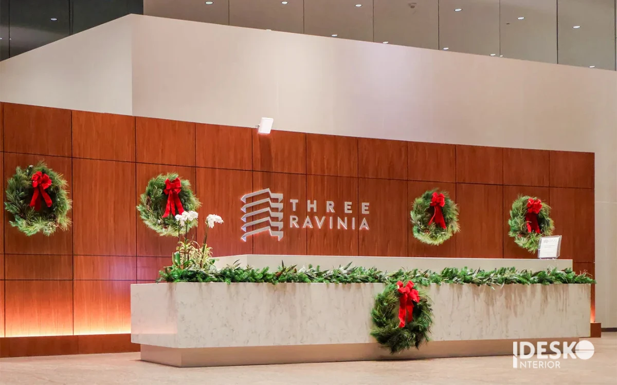 Ý tưởng trang trí Giáng sinh văn phòng 18