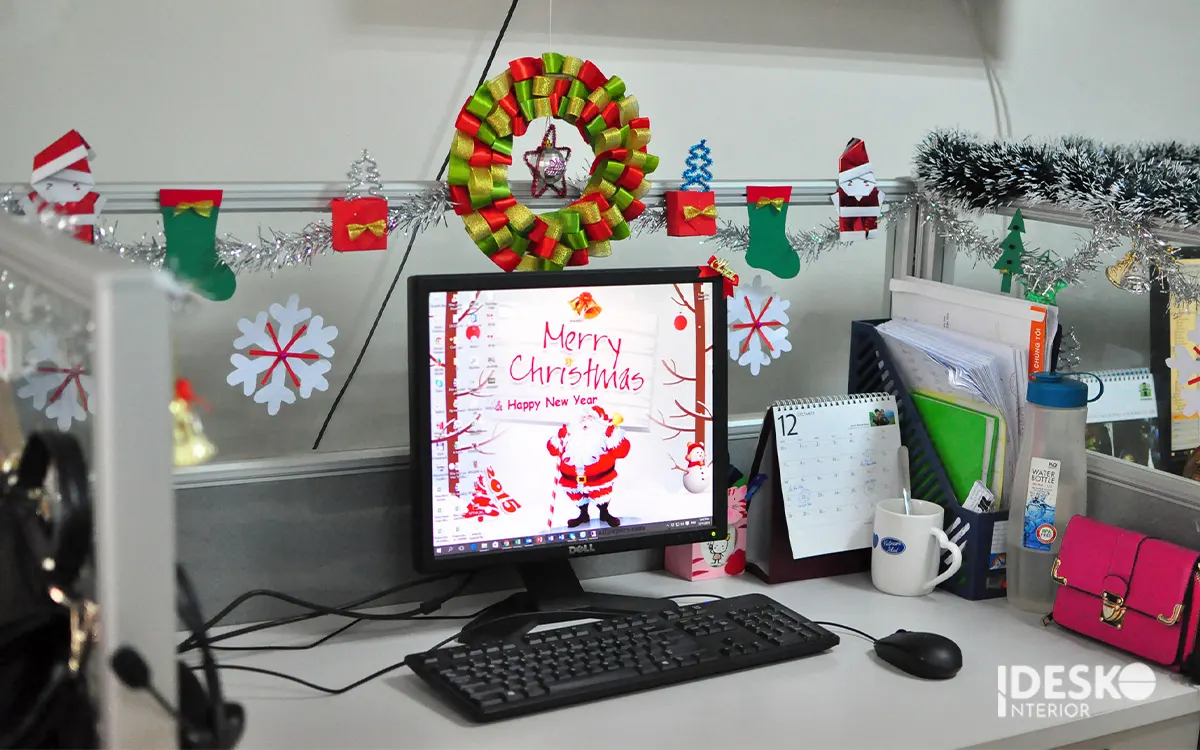Ý tưởng trang trí Giáng sinh văn phòng 19