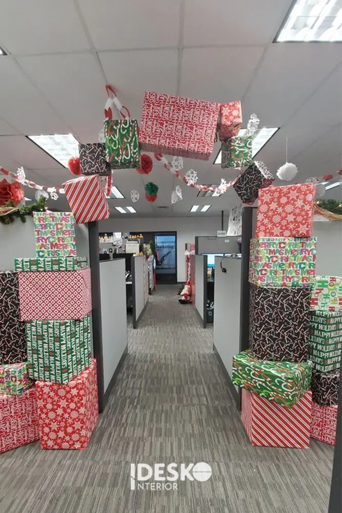 Ý tưởng trang trí Giáng sinh văn phòng 2