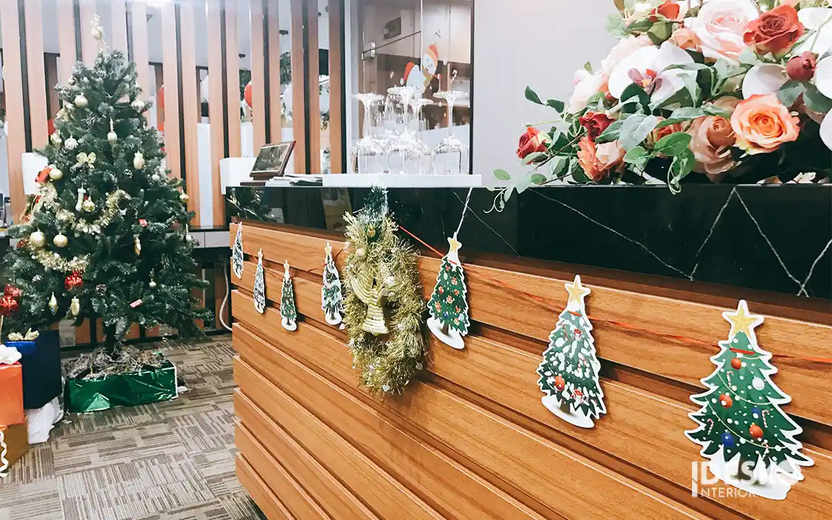Ý tưởng trang trí Giáng sinh văn phòng 24