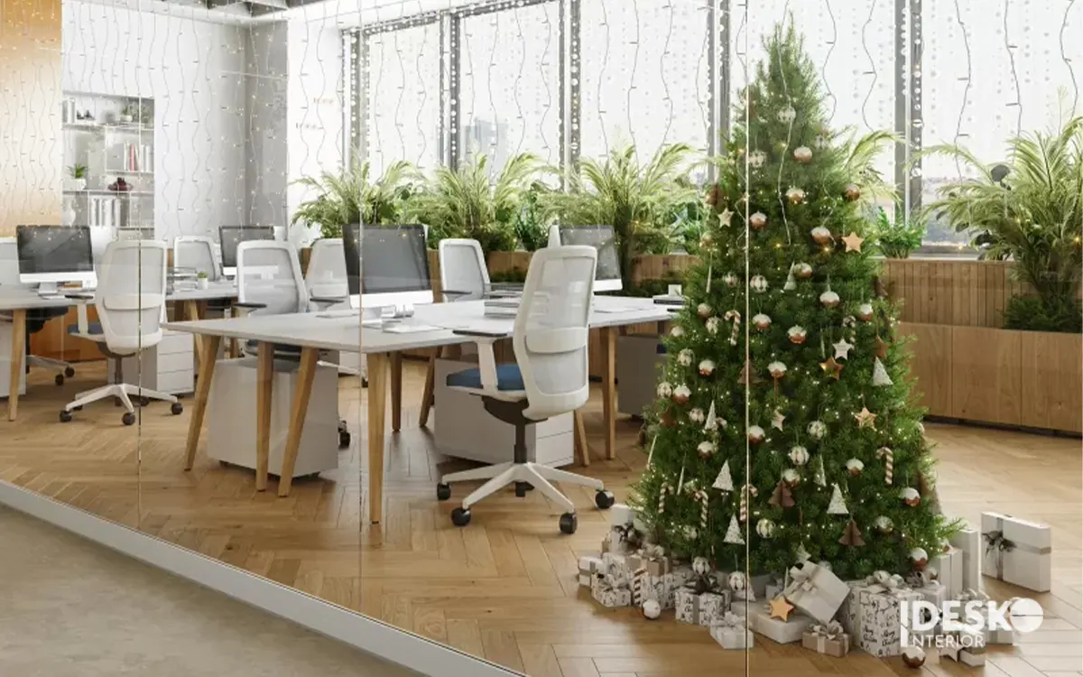 Ý tưởng trang trí Giáng sinh văn phòng 3