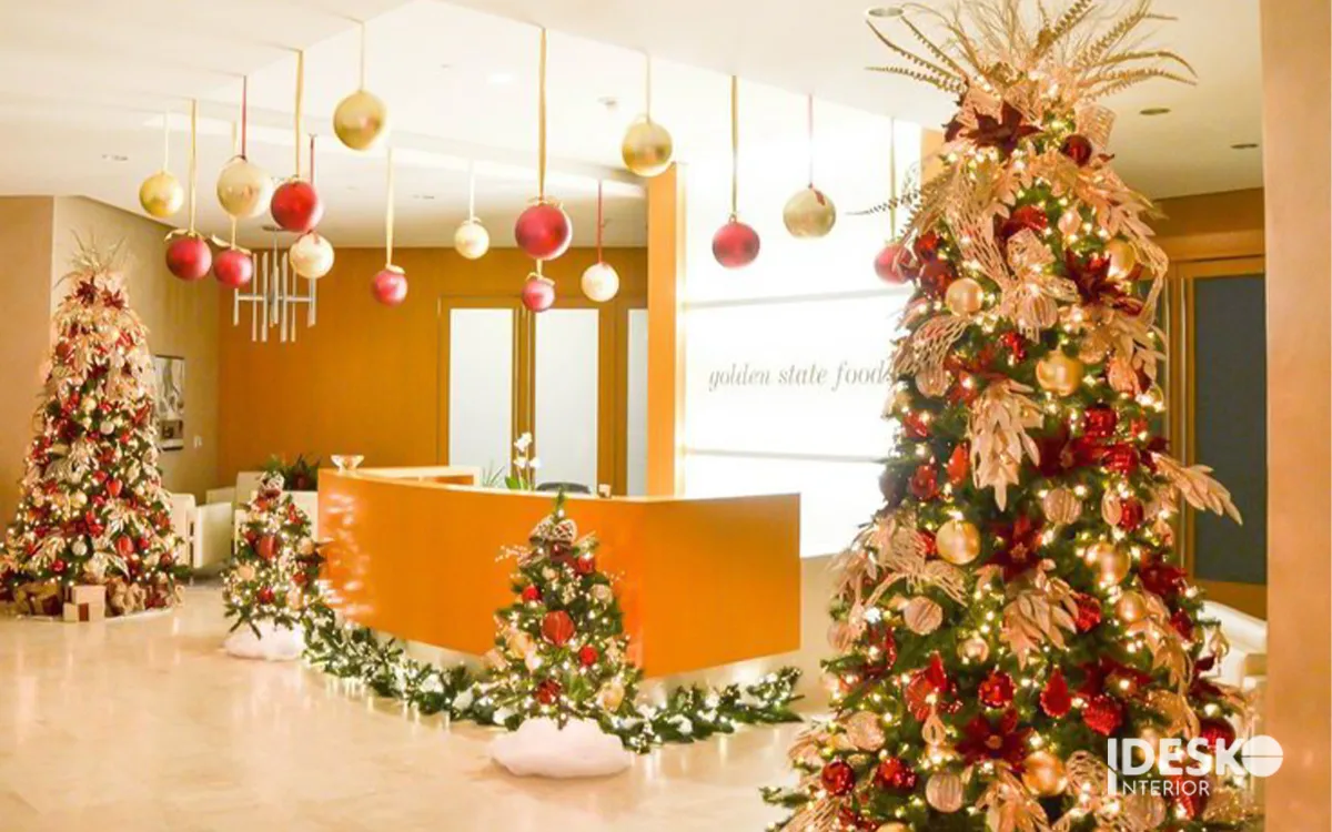 Ý tưởng trang trí Giáng sinh văn phòng 5