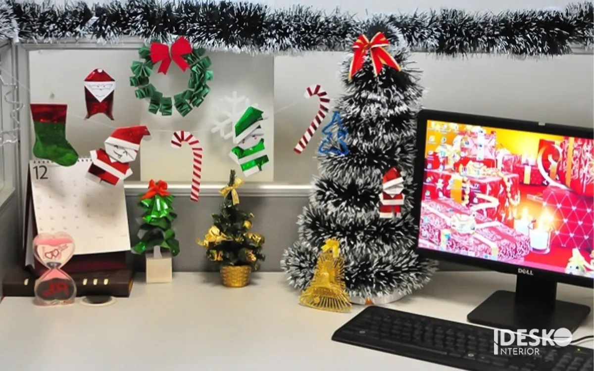 Ý tưởng trang trí Giáng sinh văn phòng 6