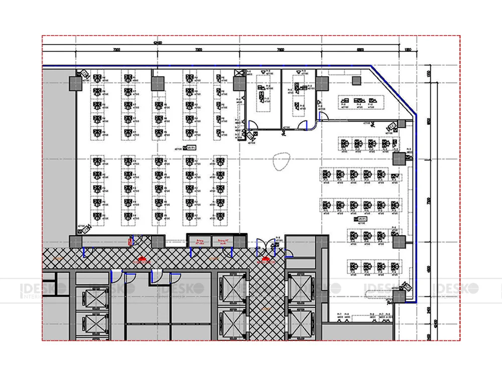 Mẫu bản vẽ mặt bằng điện mạng