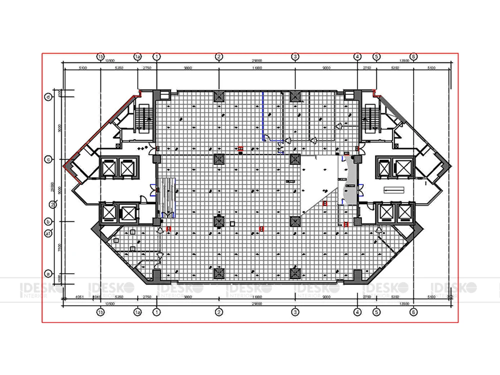 Mẫu bản vẽ mặt bằng PCCC hiện trạng