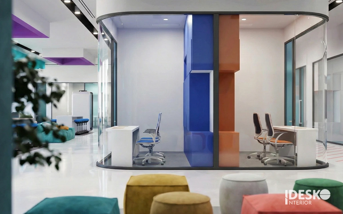 20 mẫu thiết kế phone booth văn phòng 1