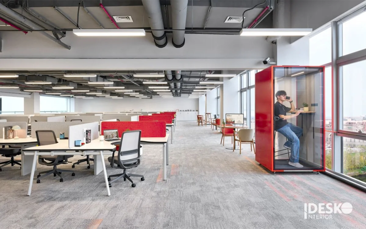 20 mẫu thiết kế phone booth văn phòng 20