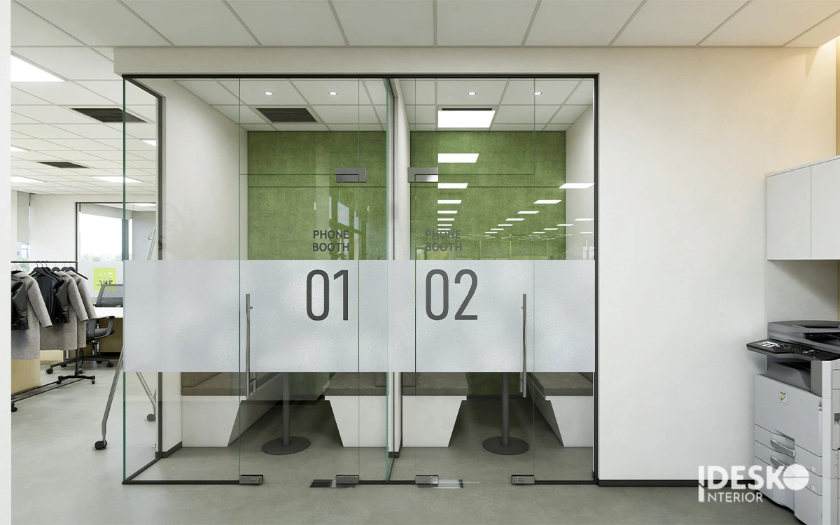 20 mẫu thiết kế phone booth văn phòng 8